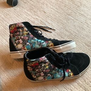 Vans Alice in wonderland shoes